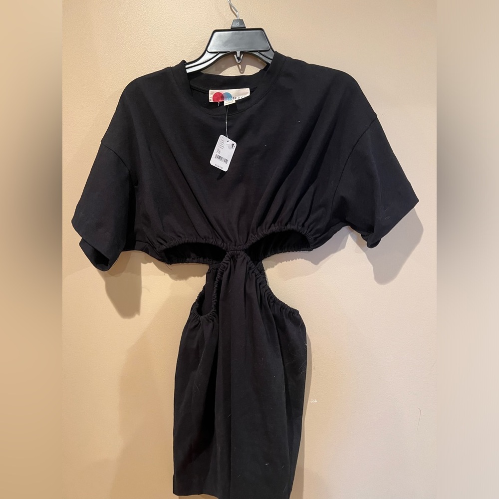 Free People Dandelion mini cut out tee dress never worn